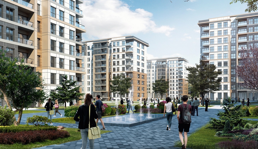 Basakşehir’de Merkezi Lokasyonda 4,5 + 1 Satılık Daire